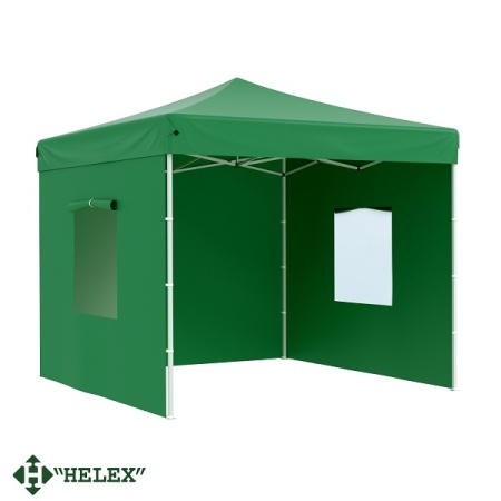 Тент-шатер быстросборный Helex 24331 3x3х3м полиэстер зеленый