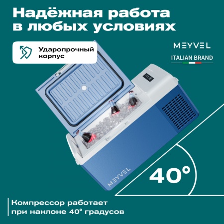 Компрессорный автохолодильник Meyvel AF-M15 (12/24V)