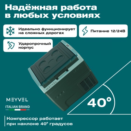 Компрессорный автохолодильник Meyvel AF-N20 (12/24V)