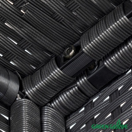 Комплект садовой мебели Green Glade 71303 (4 предмета) прозрачная столешница