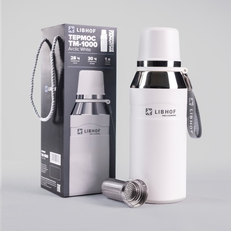 Термос Libhof TM-1000 Arctic white (1 л)