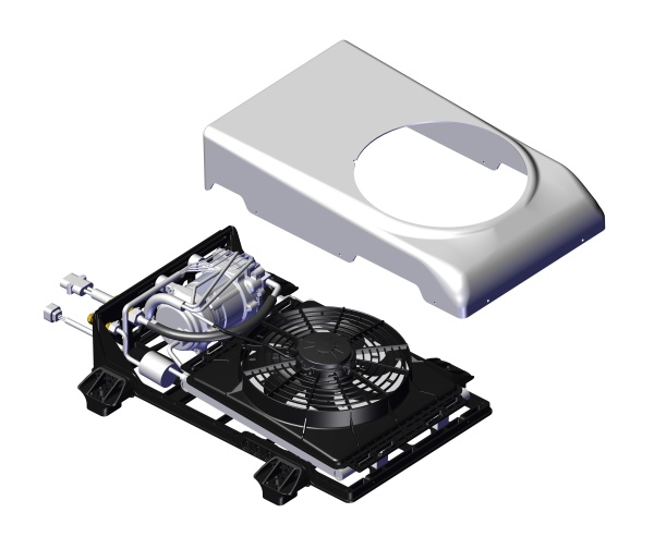 Кондиционер электрический 12v "СПЛИТ" UC-5 (3кВт)