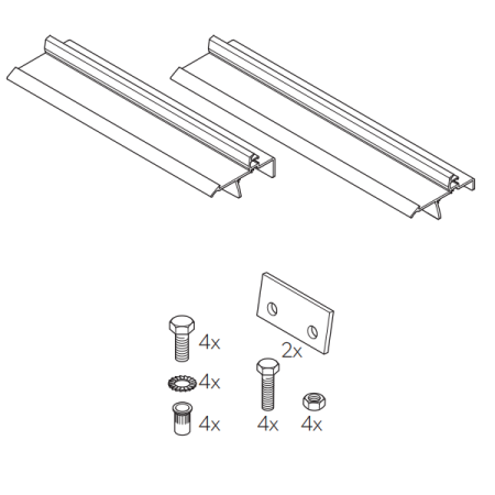 Адаптер VW Crafter с 2017 для маркиз Dometic PR2000, PR2500