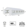 Тент садовый Green Glade 3019 6x10x3.2/2м полиэстер (4 коробки)