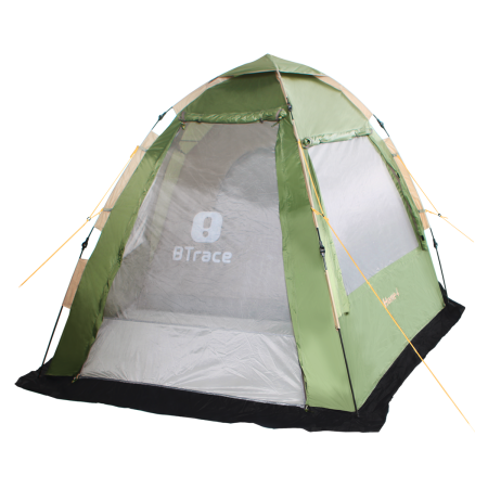 Палатка BTrace Home 4 быстросборная (Зеленый)