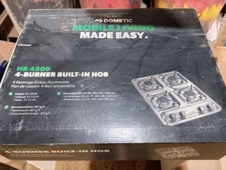 Варочная панель газовая Dometic HB 4500 , 12V, 4 конфорки,