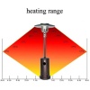 Уличный газовый обогреватель WWT 13B Stainless steel