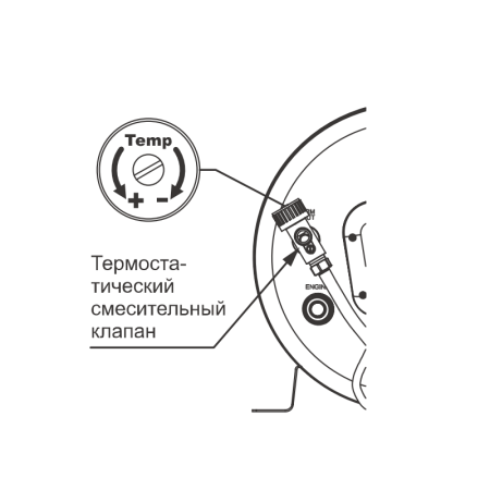 Бойлер Webasto Isotemp 20л SPA 750Вт/230В