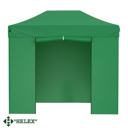 Тент-шатер быстросборный Helex 24321 3х2х3м полиэстер зеленый
