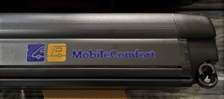 Маркиза MobileComfort M300BD 3.0 м настенная механическая, корпус чёрный, полотно тёмно-серое