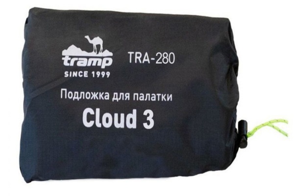 Пол для палатки Tramp Cloud 3 Si темно-зеленый