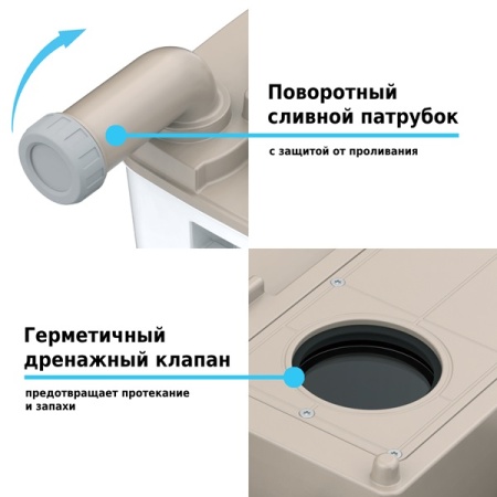 Биотуалет Lupmex 79123 22 л без индикатора