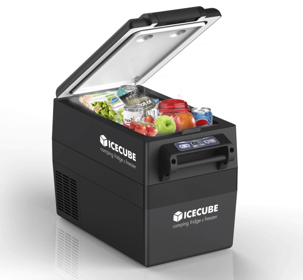Компрессорный автохолодильник ICE CUBE IC40 чёрный