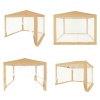Тент садовый Green Glade 1040 3х3х2,5м полиэстер