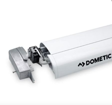 Маркиза накрышная Dometic PR2500 5 метров белый корпус серое полотно, электрическая