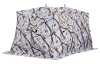 Палатка для рыбалки 6-местная HIGASHI DOUBLE WINTER CAMO PYRAMID PRO, зимняя, трехслойная, -35