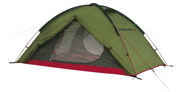 Палатка High Peak Woodpecker 3 зеленый/красный, 340х190х220