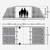 Палатка KAMPA Dometic Watergate 8
