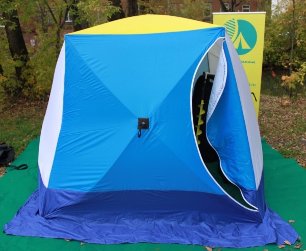 Палатка для зимней рыбалки Стэк Куб-3 трехслойная