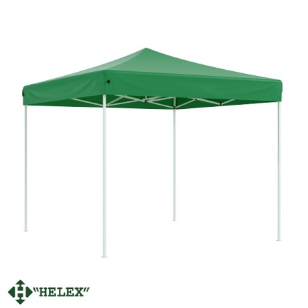 Тент-шатер быстросборный Helex 24331 3x3х3м полиэстер зеленый