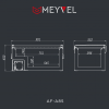 Компрессорный автохолодильник Meyvel AF-A85 (12/24V)