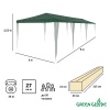 Тент садовый Green Glade 1063 3х9х2,55 м полиэтилен