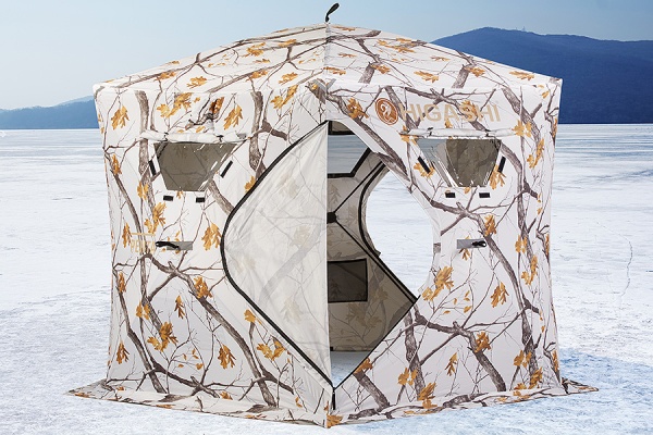 Палатка для рыбалки 6-местная HIGASHI WINTER CAMO PENTA, зимняя, -25