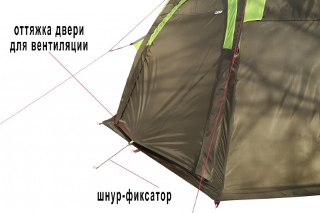 Летняя палатка ЛОТОС 5 Мансарда - М