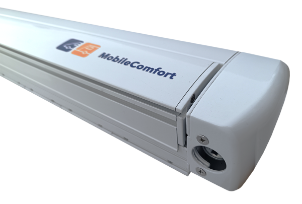 Купить  маркиза безопорная 4,5м mobilecomfort eagle m450wg, настенная, механическая, белая  для авто, кемперов и домов на колесах по доступным ценам