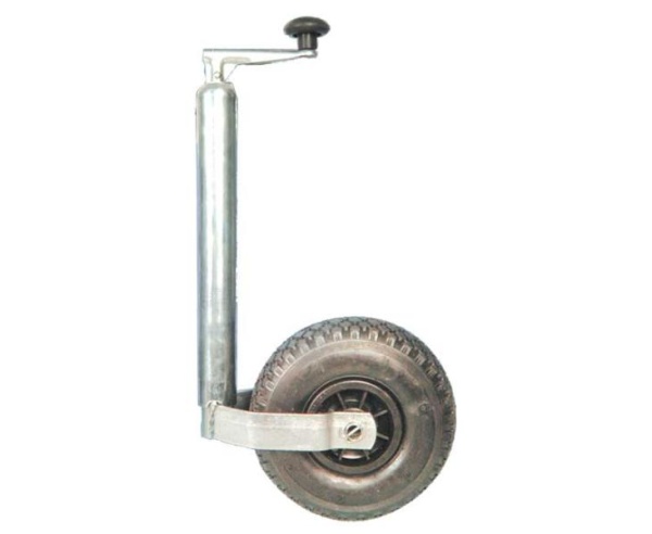 Опорное колесо для дышла прицепа Высота: телескопическая