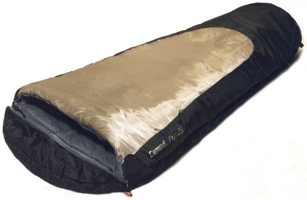 Спальный мешок Campus FUN 250 L-zip (кокон, +3°С, 215x80x55 см)
