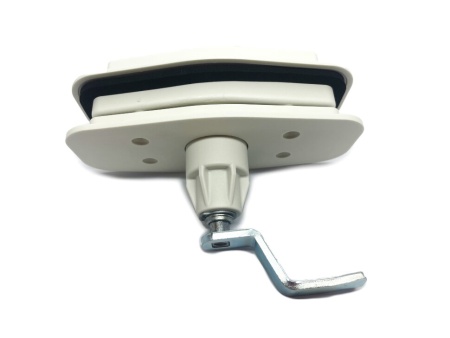 Замок поворотный ZADI, 24-45мм, белый