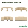 Тент садовый Green Glade 1048 3х6х2,5м полиэстер