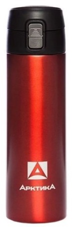Термокружка Арктика (0,5 литра), текстурная красная