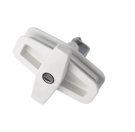 Замок поворотный ZADI, 24-45мм, белый
