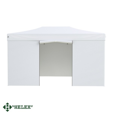 Тент-шатер быстросборный Helex 24335 4,5х3x3м полиэстер белый