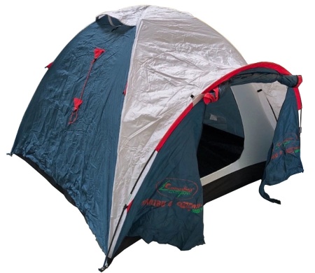 Палатка Canadian Camper KARIBU 4, цвет royal.