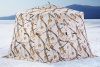 Палатка для рыбалки 6-местная HIGASHI WINTER CAMO CHUM, зимняя, -25
