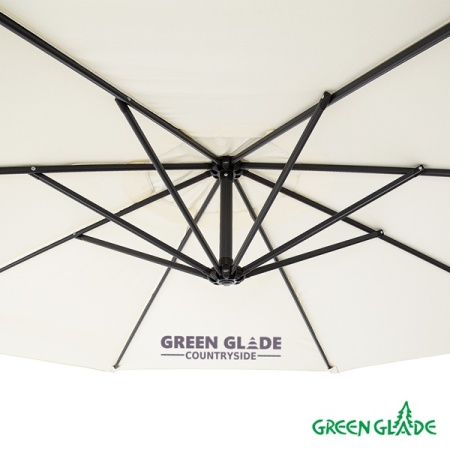 Зонт садовый Green Glade 8001 бежевый