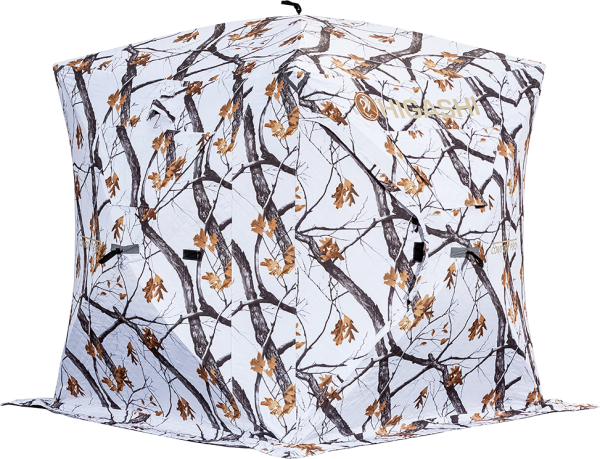 Палатка для рыбалки 3-местная HIGASHI WINTER CAMO COMFORT HOT, зимняя, трехслойная, -45