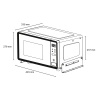 Микроволновая печь Dometic 24DC MWO 550 W