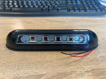 Светильник водонепроницаемый, 12В, холодный свет, 600-700 люмен, 8Вт