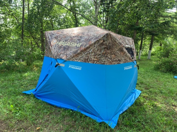 Накидка на половину палатки HIGASHI Pyramid Half tent rain cover Camo