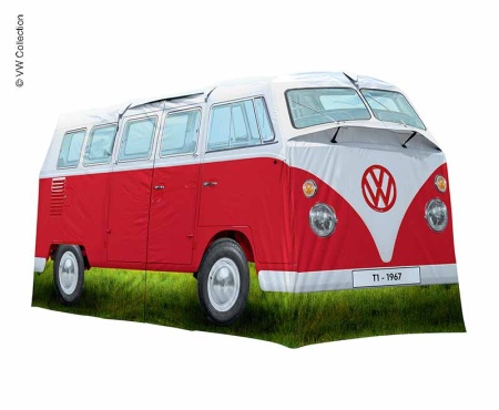 Campingzelt VW Collection T1 rot, Familienzelt für 4 Personen