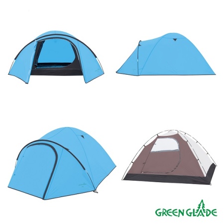 Палатка туристическая Green Glade Nida 4-х местная