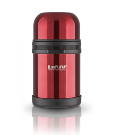 Термос универсальный (для еды и напитков) LaPlaya Traditional (0,8 литра), красный