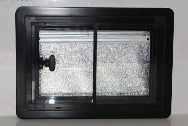 Окно сдвижное Mobile Comfort W5045SR 500x450 мм, штора рулонная, антимоскитка