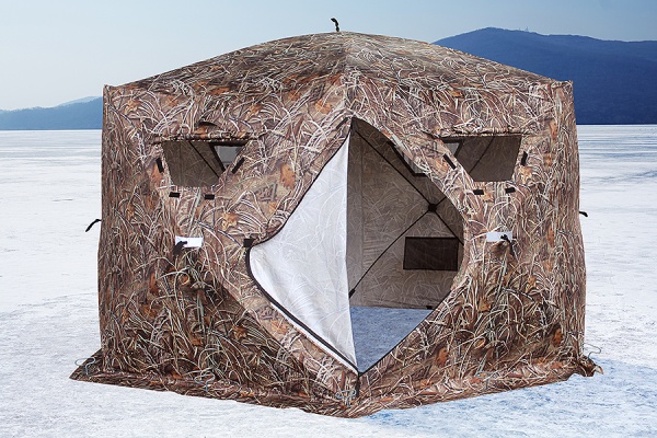Палатка для рыбалки 8-местная HIGASHI CAMO SOTA, зимняя, -25