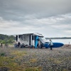 Маркиза Thule Omnistor 5200 настенная с мех.приводом 2.6м., белый корпус, серое полотно