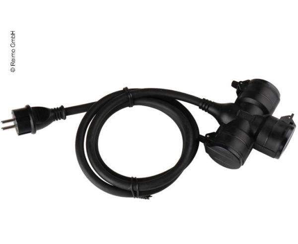 Распределительная розетка Carbest Schuko с соединительным кабелем 1,5 м